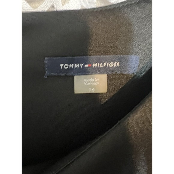 Tommy Hilfiger Womens Light Weight Scuba Dress Short Sleeve Dress Size 16 - Picture 5 of 15